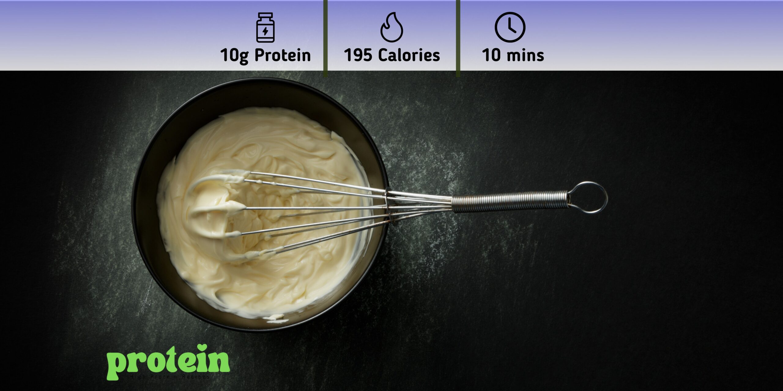 4-Ingredient Vegan Protein Mayo – Simple & Fab